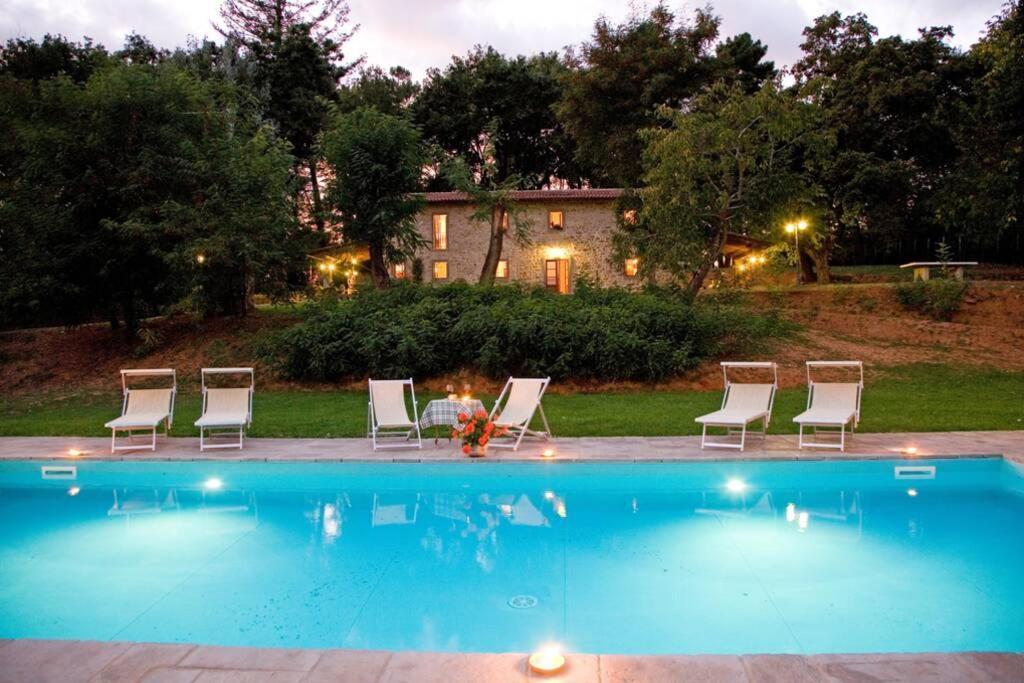 Villa Liz Tuscany, Private Pool, Hot Tub, Property Fenced, Pets Allowed بوبّي المظهر الخارجي الصورة